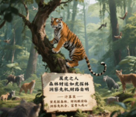 生肖虎八字带三虎的含义解析