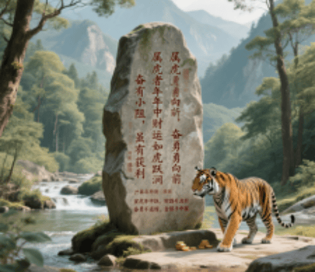 属虎与八字命运解读