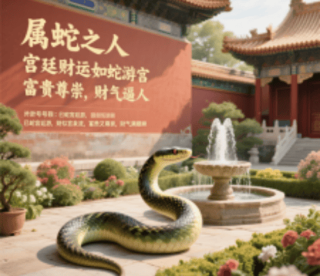 属蛇人八字财运解析