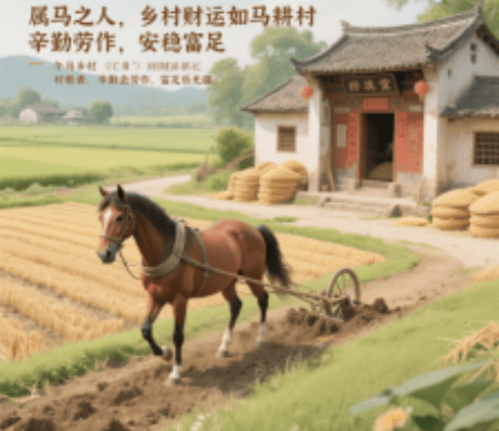 马在八字中的属性解析